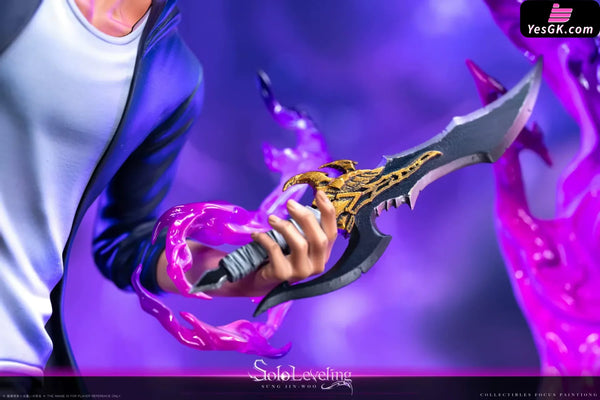 Solo Leveling Shadow Monarch Sung Jin Woo Awakening Form GK Statue - BBA Studio [Pre-Order] - Solo Leveling