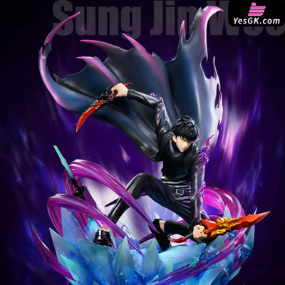 Solo Leveling Squatting Position Sung Jin Woo 003 1/6 GK Statue - Noc Studio [Pre-Order] Solo Leveling
