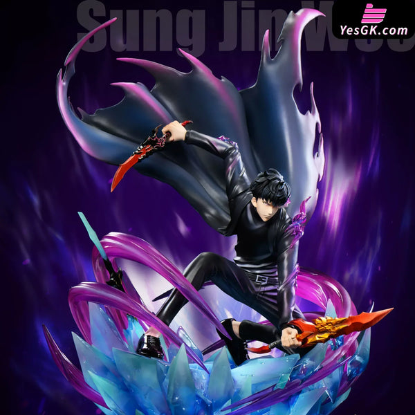 Solo Leveling Squatting Position Sung Jin Woo 003 1/6 GK Statue - Noc Studio [Pre-Order] Solo Leveling