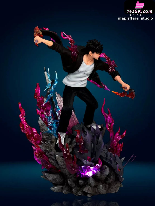Solo Leveling Sung Jin Woo & Cha Hae In 1/6 GK Statue - Mapleflare Studio [Pre-Order] - Solo Leveling