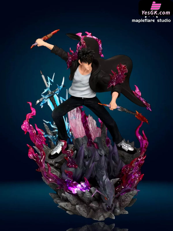 Solo Leveling Sung Jin Woo & Cha Hae In 1/6 GK Statue - Mapleflare Studio [Pre-Order] - Deposit / Sung Jin Woo High