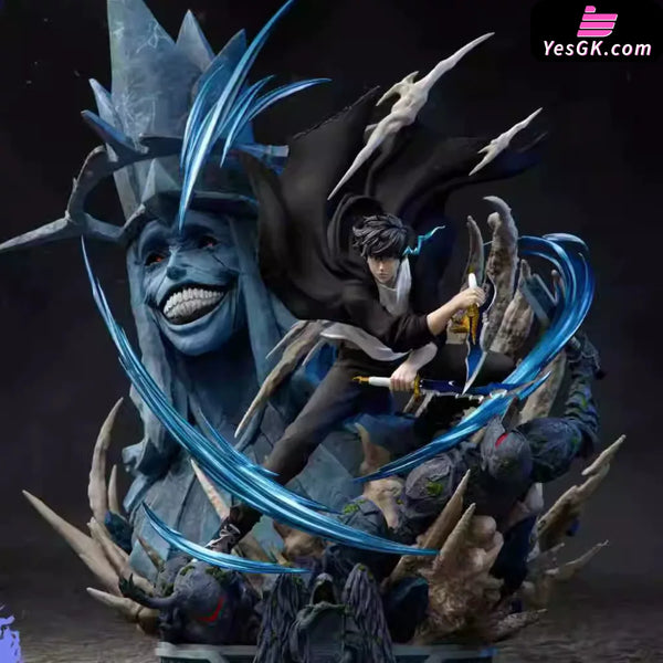 Solo Leveling Sung Jin Woo VS Praise the God GK Statue - Mask Studio [Pre-Order] - Solo Leveling