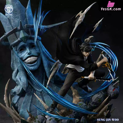 Solo Leveling Sung Jin Woo VS Praise the God GK Statue - Mask Studio [Pre-Order] - Solo Leveling