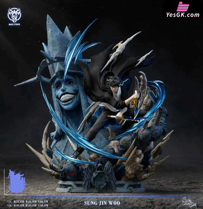 Solo Leveling Sung Jin Woo VS Praise the God GK Statue - Mask Studio [Pre-Order] - Full Payment / 1/6 Scale - Solo