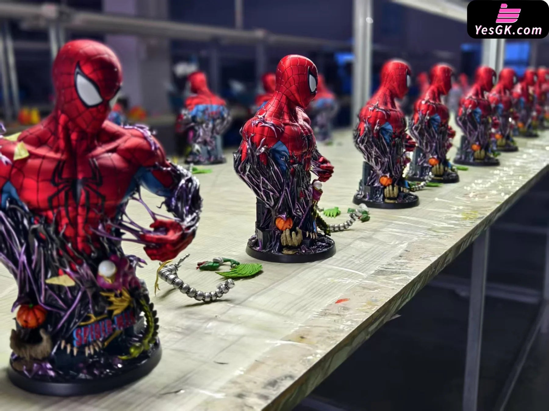 Spider-Man Bust Series #1 Breakaway Statue - 27abyss Studio [In