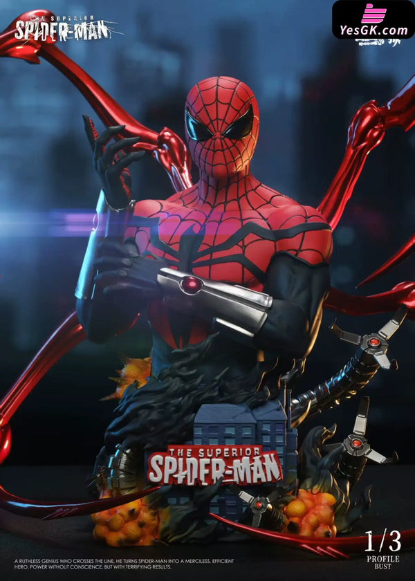 Spider-Man Bust Series #3 Superior Spider-Man Statue - 27abyss Studio
