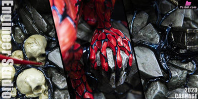 Spiderman Carnage Resin Statue - Engineer Studio [Pre-Order] Marvel