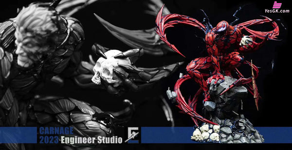 Spiderman Carnage Resin Statue - Engineer Studio [Pre-Order] Marvel