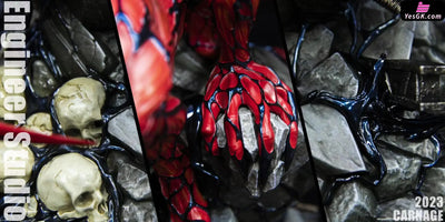 Spiderman Carnage Resin Statue - Engineer Studio [Pre-Order] Marvel