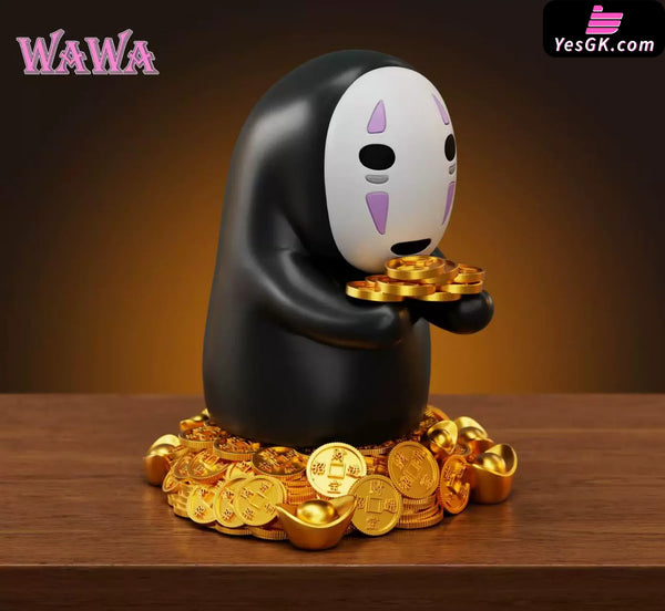 Spirited Away Bring Wealth Series Lucky No-Face GK Statue - WAWA Studio [In-Stock] - Full Payment - Miyazaki Anime