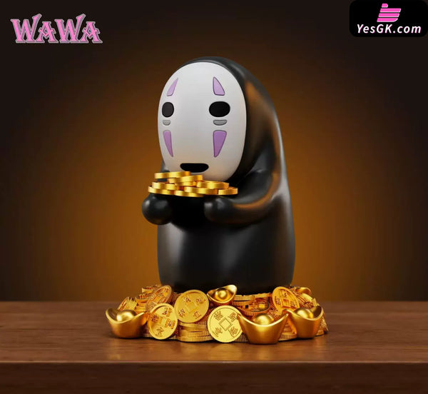 Spirited Away Bring Wealth Series Lucky No-Face GK Statue - WAWA Studio [In-Stock] - Full Payment - Miyazaki Anime