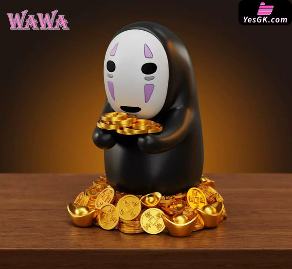 Spirited Away Bring Wealth Series Lucky No-Face GK Statue - WAWA Studio [In-Stock] - Full Payment - Miyazaki Anime