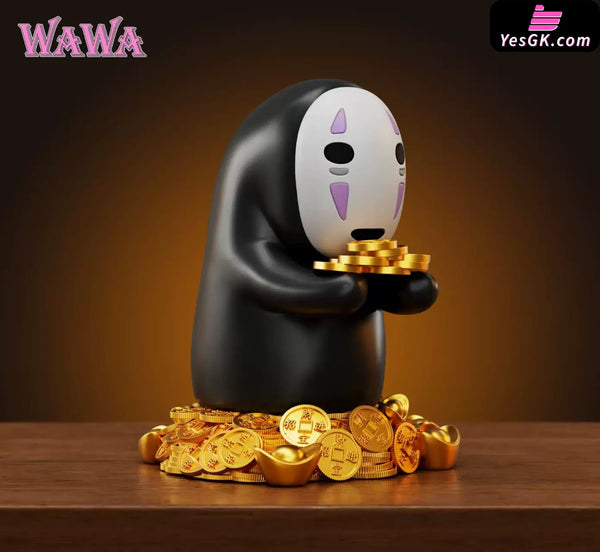 Spirited Away Bring Wealth Series Lucky No-Face GK Statue - WAWA Studio [In-Stock] - Full Payment - Miyazaki Anime