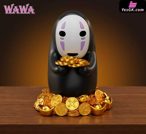 Spirited Away Bring Wealth Series Lucky No-Face GK Statue - WAWA Studio [In-Stock] - Full Payment - Miyazaki Anime