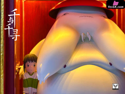 Spirited Away Chihiro and Radish Spirit GK Statue - White Deer Studio [In-Stock] Miyazaki Anime