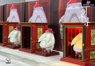 Spirited Away Chihiro and Radish Spirit GK Statue - White Deer Studio [In-Stock] Miyazaki Anime
