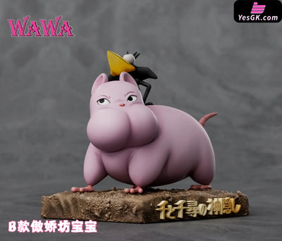 Spirited Away Desktop Series Sleep Boh & Tsundere Boh GK Statue Wawa Studio [Pre Order] Deposit / B: Tsundere Version