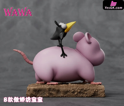 Spirited Away Desktop Series Sleep Boh & Tsundere Boh GK Statue Wawa Studio [Pre Order] Miyazaki Anime