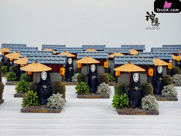 Spirited Away Encounter Series No Face Man’s Rainy Night Thoughts Statue - Shen Yin Studio [In-Stock] - Full Payment