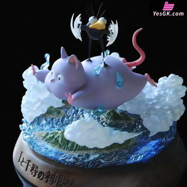 Spirited Away Encounter Series Totoro Floating Journey in the Clouds GK Statue - Shen Yin Studio [In-Stock] - Full