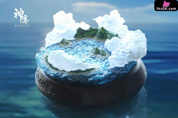 Spirited Away Encounter Series Totoro Floating Journey in the Clouds GK Statue - Shen Yin Studio [In-Stock] - Full