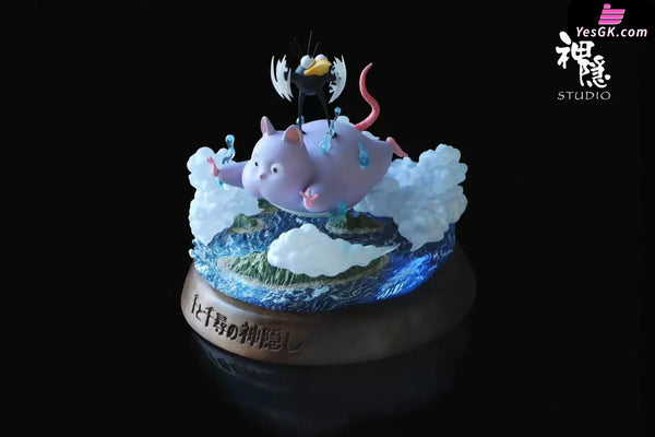 Spirited Away Encounter Series Totoro Floating Journey in the Clouds GK Statue - Shen Yin Studio [In-Stock] - Full