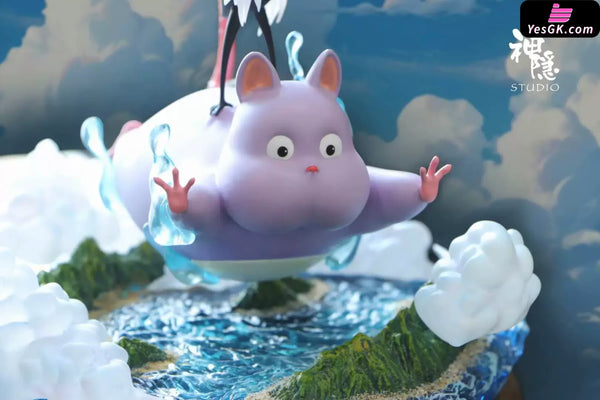 Spirited Away Encounter Series Totoro Floating Journey in the Clouds GK Statue - Shen Yin Studio [In-Stock] - Full