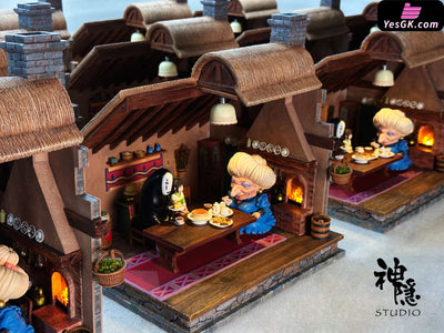 Spirited Away Food Series Zeniba’s Tea Party Resin Statue - Shen Yin Studio [In-Stock] Miyazaki Anime