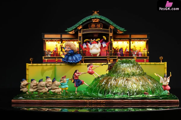 Spirited Away Hayao Miyazaki Desktop Scene Series 010 River Spirit GK Statue - OPM Studio [In-Stock] - Full Payment