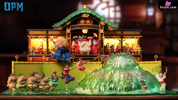 Spirited Away Hayao Miyazaki Desktop Scene Series 010 River Spirit GK Statue - OPM Studio [In-Stock] - Full Payment