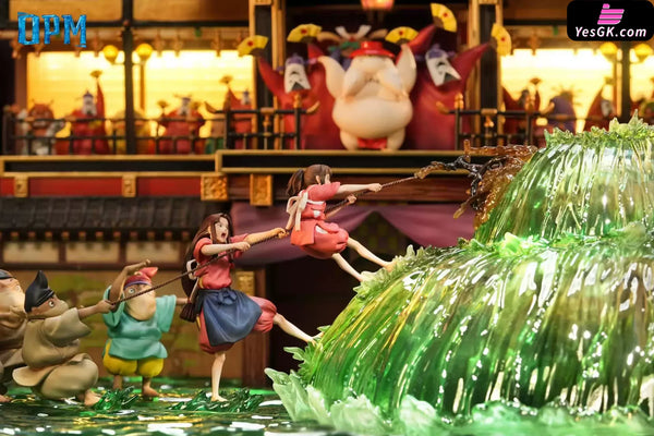 Spirited Away Hayao Miyazaki Desktop Scene Series 010 River Spirit GK Statue - OPM Studio [In-Stock] - Full Payment