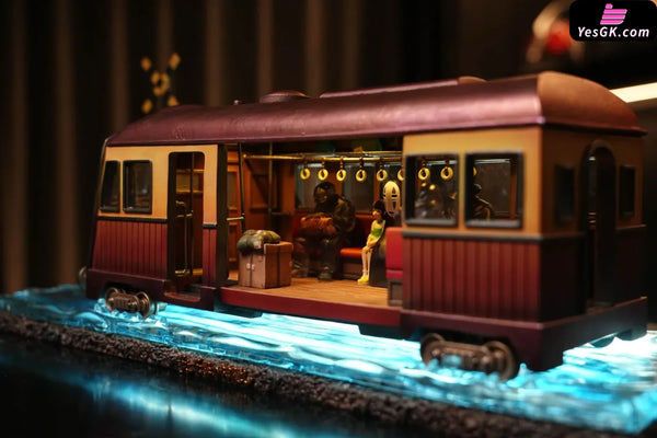 Spirited Away Hayao Miyazaki Desktop Scene Series 011 Sea Train GK Statue - OPM Studio [In-Stock] - Full Payment