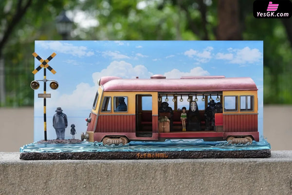 Spirited Away Hayao Miyazaki Desktop Scene Series 011 Sea Train GK Statue - OPM Studio [In-Stock] - Full Payment