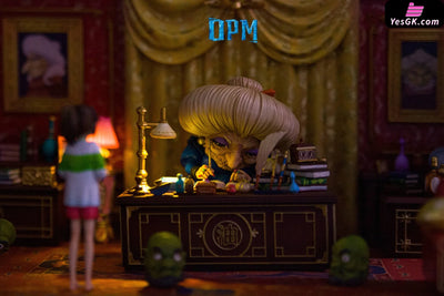 Spirited Away Hayao Miyazaki Desktop Series #6 Yubaba’s Room Resin Statue - Opm Studio