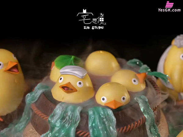 Spirited Away Hayao Miyazaki’s Ecological Scene Little Rubber Duck Bath GK Statue - ZJB Studio [Pre-Order] - Full