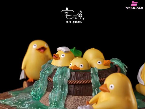 Spirited Away Hayao Miyazaki’s Ecological Scene Little Rubber Duck Bath GK Statue - ZJB Studio [Pre-Order] - Full