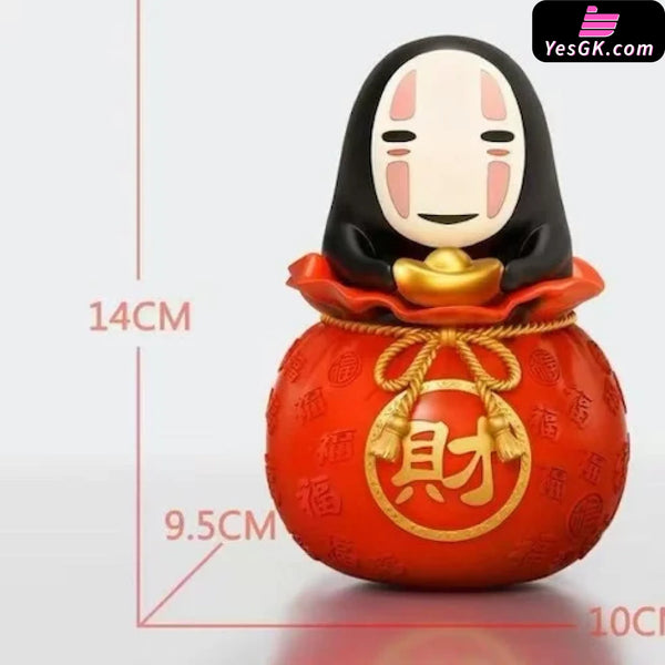 Spirited Away Lucky Bag No-Face GK Statue - Hit Face Studio [In-Stock] - Miyazaki Anime