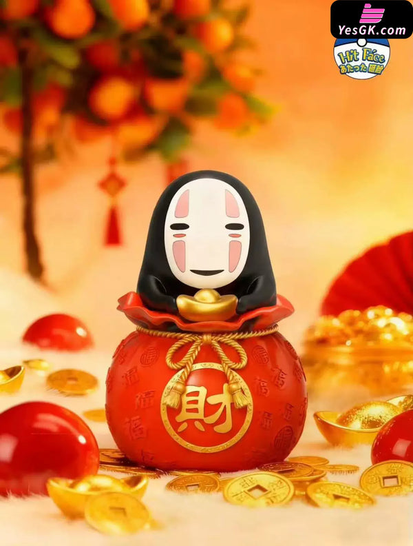 Spirited Away Lucky Bag No-Face GK Statue - Hit Face Studio [In-Stock] - Miyazaki Anime