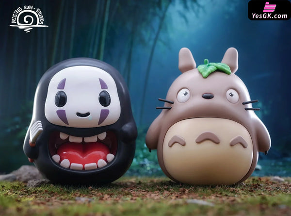 Spirited Away & My Neighbor Totoro Hayao Miyazaki tumbler Series #1 No Face man & Totoro GK Statue - Rising Sun Studio