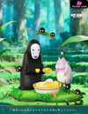 Spirited Away No-Face & Boh’s Picnic 1/6 GK Statue - MMLAND Studio [In-Stock] - Full Payment - Miyazaki Anime
