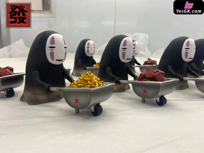 Spirited Away No Face Man Transporting Gold GK Statue - FA Studio [In-Stock] Miyazaki Anime