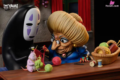 Spirited Away Protect Chihiro Zeniba & No Face man & Chihiro Ogino GK Statue - YAMI Studio [Pre-Order] Miyazaki Anime