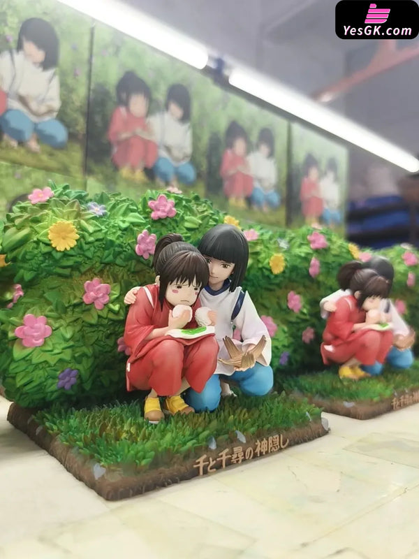 Spirited Away Series #5 Eating Rice Ball Chihiro Ogino & Haku GK Statue - OPM Studio [In-Stock] - Full Payment
