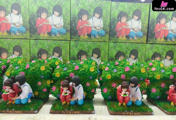 Spirited Away Series #5 Eating Rice Ball Chihiro Ogino & Haku GK Statue - OPM Studio [In-Stock] - Full Payment