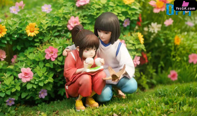Spirited Away Series #5 Eating Rice Ball Chihiro Ogino & Haku GK Statue - OPM Studio [Pre-Order] Miyazaki Anime