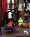 Spirited Away Silhouette Moment Series Spirited Away No-Face Man & Chihiro Ogino GK Statue - Shen Yin Studio [In-Stock]