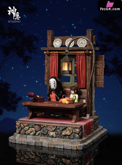 Spirited Away Silhouette Moment Series Spirited Away No-Face Man & Chihiro Ogino GK Statue - Shen Yin Studio