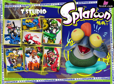 Splatoon Family Bucket GK Statue - T Studio [In-Stock] - Full Payment - Others