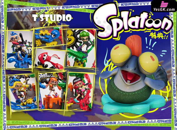 Splatoon Family Bucket GK Statue - T Studio [In-Stock] - Full Payment - Others