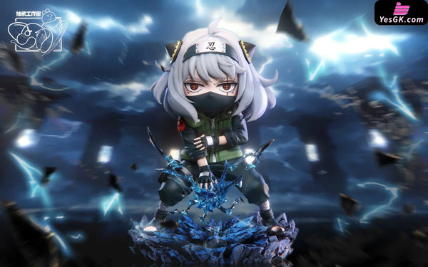 SPY×FAMILY Anya Cos Kakashi GK Statue - Chou Xiang Studio [Pre-Order] Deposit / Mangekyō White hair Version SPY x FAMILY
